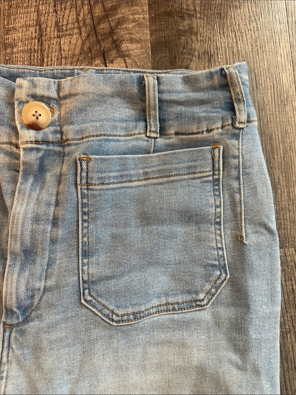 Anthropology Maeve The Colette Crop High Waist Wide Leg Jeans - Picture 2 of 11